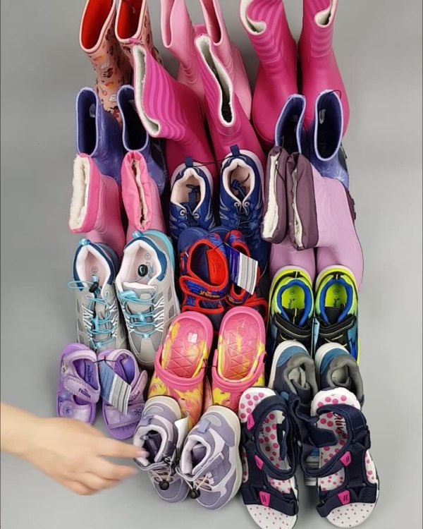 Фотография  987 - Обувь ALDI дети лето#10 кг, ЛОТ №4454 оптом в Ростове-на-Дону и Ростовской области