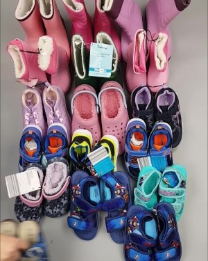 Фотография  927 - Обувь ALDI дети лето#10 кг, ЛОТ №4456 оптом в Ростове-на-Дону и Ростовской области