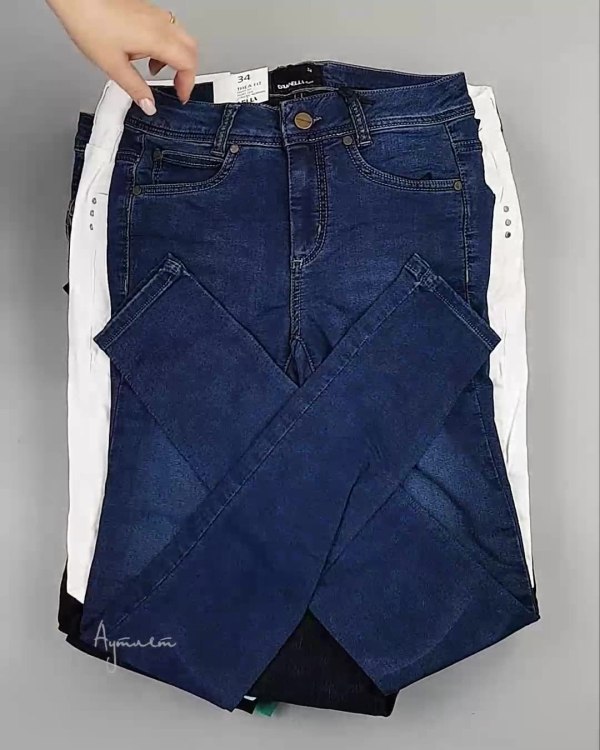 Фотография  989 - Джинсы DK Company 022024#10 кг, ЛОТ №5946 оптом в Ростове-на-Дону и Ростовской области