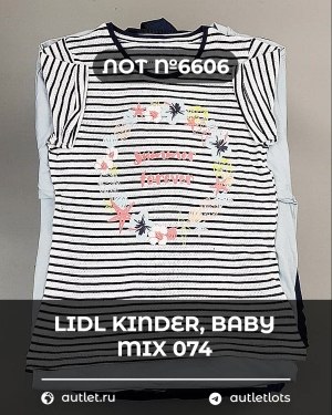 Купить LIDL Kinder Baby Winter 074#7 кг, ЛОТ №6606 оптом в Ростове-на-Дону и Ростовской области