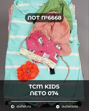Купить TCM Kids лето 074#7 кг, ЛОТ №6668 оптом в Ростове-на-Дону и Ростовской области