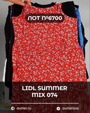Купить LIDL Summer mix 074#15 кг, ЛОТ №6700 оптом в Ростове-на-Дону и Ростовской области