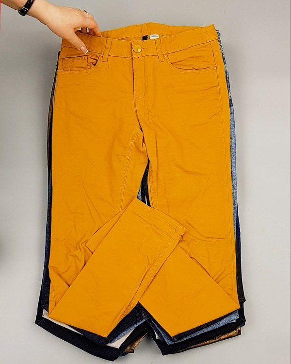 Фотография  770 - А 82202 Брюки женские (Fashion&Skinny Pants)#25 кг оптом в Ростове-на-Дону и Ростовской области