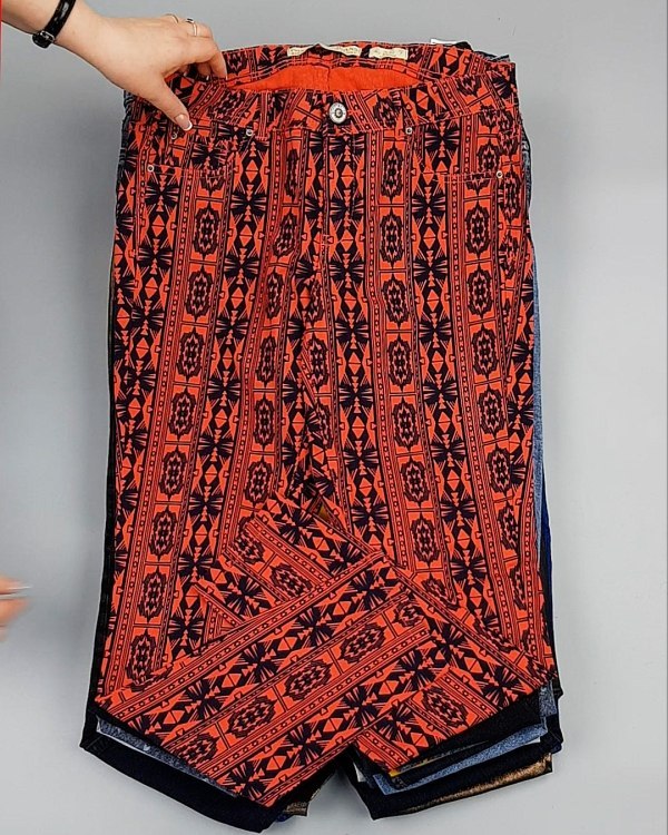 Фотография  970 - А 82202 Брюки женские (Fashion&Skinny Pants)#25 кг оптом в Ростове-на-Дону и Ростовской области