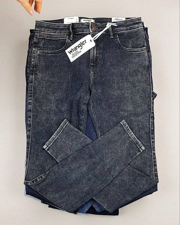 Фотография  750 - Джинсы WRANGLER м/ж#8,1 кг, ЛОТ №7011 оптом в Ростове-на-Дону и Ростовской области