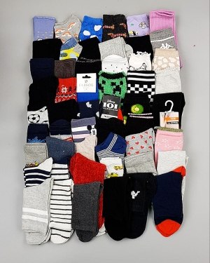 Купить Носки дети СТОК зима#5 кг, ЛОТ №6989 оптом в Ростове-на-Дону и Ростовской области