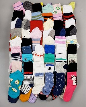 Фотография  190 - Носки дети СТОК лето#5 кг, ЛОТ №6992 оптом в Ростове-на-Дону и Ростовской области