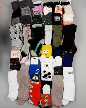 Фотография  765 - Носки дети СТОК зима#5 кг, ЛОТ №6986 оптом в Ростове-на-Дону и Ростовской области