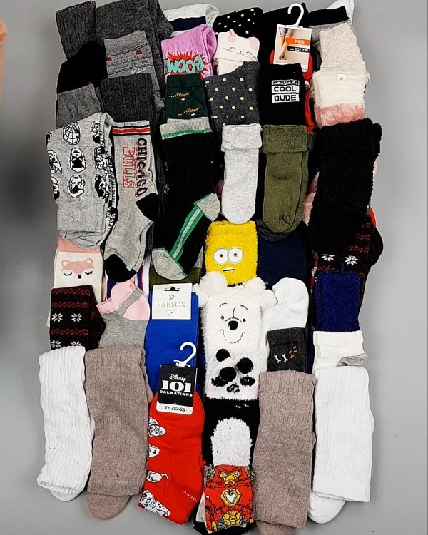 Фотография  322 - Носки дети СТОК зима#5 кг, ЛОТ №6986 оптом в Ростове-на-Дону и Ростовской области