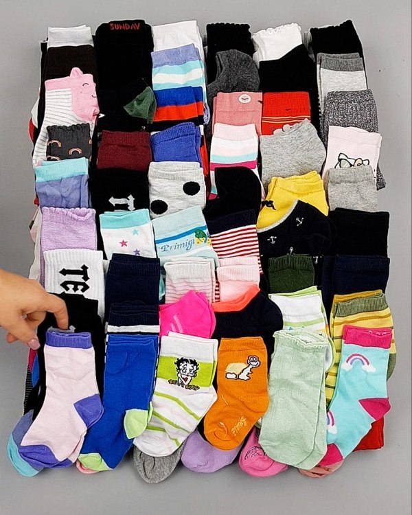 Фотография  788 - Носки дети СТОК лето#5 кг, ЛОТ №6993 оптом в Ростове-на-Дону и Ростовской области