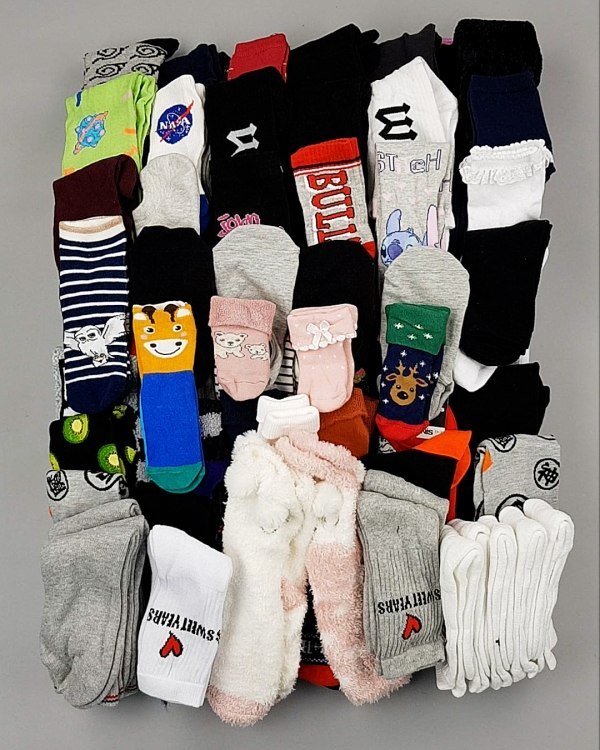 Фотография  297 - Носки дети СТОК зима#5 кг, ЛОТ №6989 оптом в Ростове-на-Дону и Ростовской области