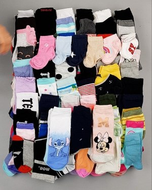 Фотография 643 - Носки дети СТОК лето#5 кг, ЛОТ №6993 оптом в Ростове-на-Дону и Ростовской области