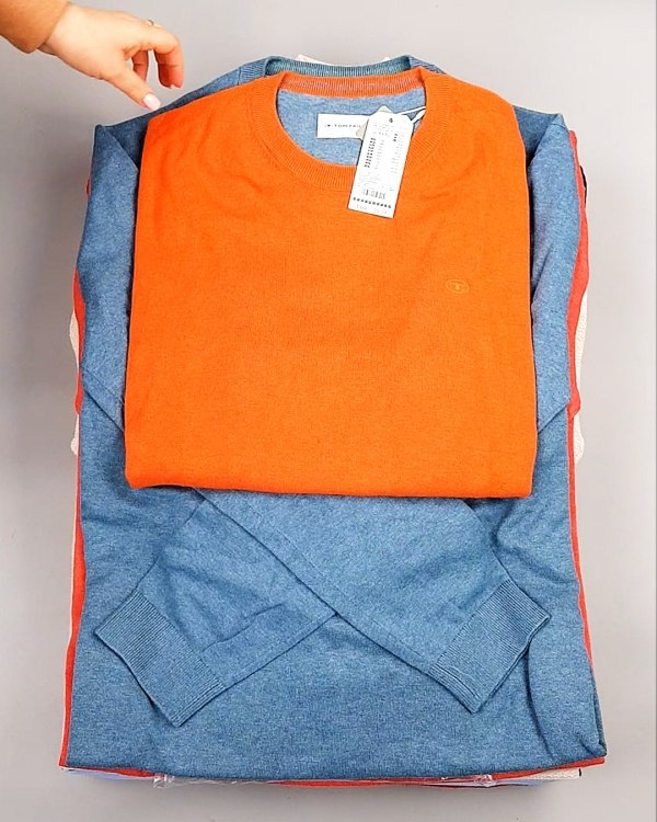 Фотография  647 - Джемпера легкие мужские TOM TAILOR 124#8,35 кг, ЛОТ №7605 оптом в Ростове-на-Дону и Ростовской области