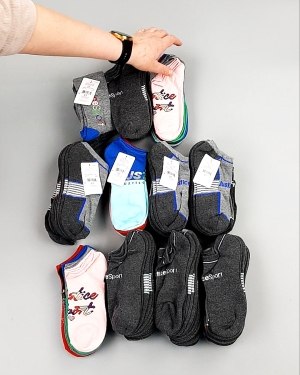 Фотография  470 - Носки дети лето CAN 084#5 кг, ЛОТ №8001 оптом в Ростове-на-Дону и Ростовской области