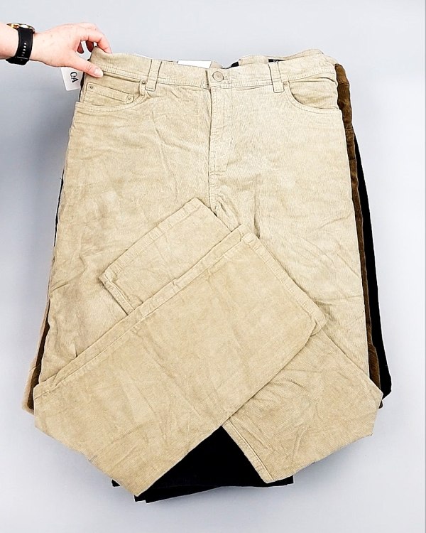 Фотография  402 - Брюки вельветовые м/ж C&A 025#10 кг, ЛОТ №8031 оптом в Ростове-на-Дону и Ростовской области