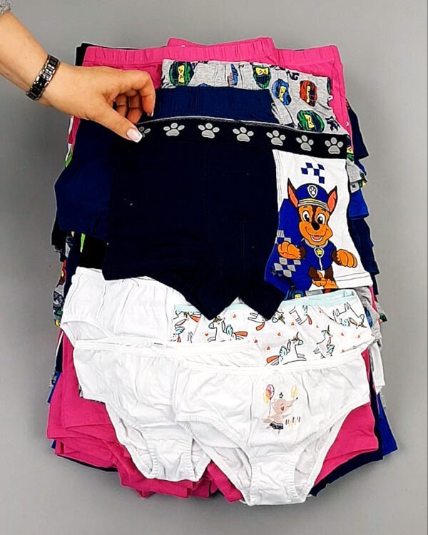 Фотография  670 - Нижнее белье LIDL Kids 074#5 кг, ЛОТ №8186 оптом в Ростове-на-Дону и Ростовской области