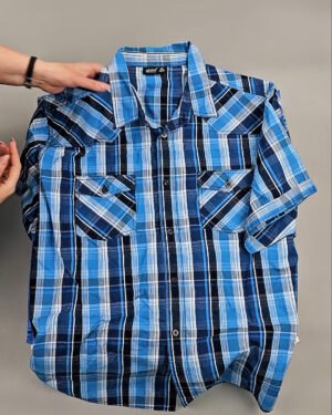 Фотография 682 - Рубашки к/р#25 кг, ЛОТ № ВК0095 оптом в Ростове-на-Дону и Ростовской области