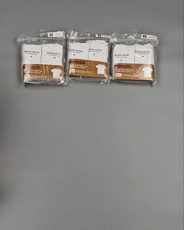 Фотография  110 - Футболка белая муж Корея 085#5 кг оптом в Ростове-на-Дону и Ростовской области