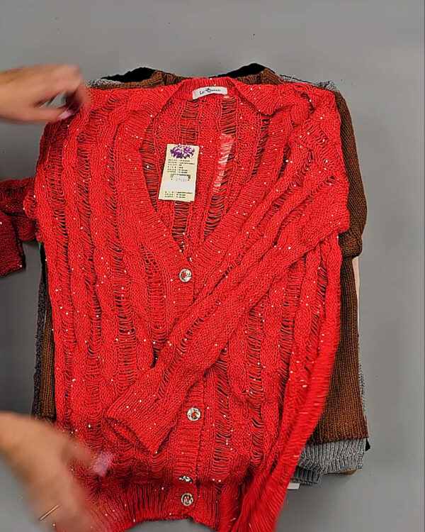 Фотография  340 - Джемпера Корея 085#7 кг, ЛОТ СТ-9412 оптом в Ростове-на-Дону и Ростовской области