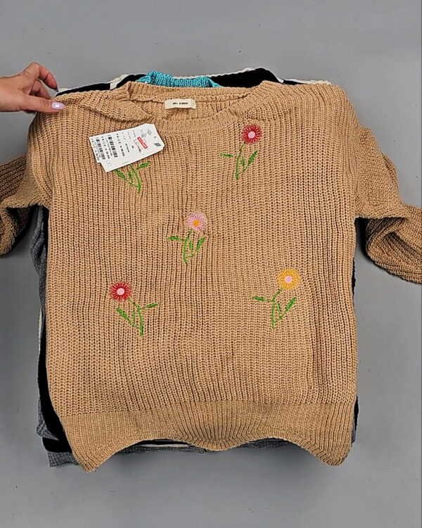 Фотография  400 - Джемпера Корея 085#7 кг, ЛОТ СТ-9414 оптом в Ростове-на-Дону и Ростовской области