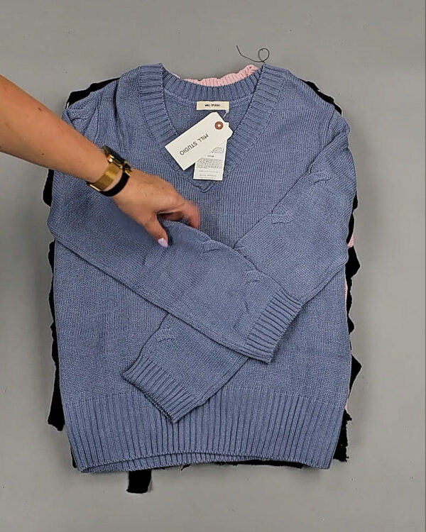 Фотография  820 - Джемпера Корея 085#7 кг, ЛОТ СТ-9415 оптом в Ростове-на-Дону и Ростовской области