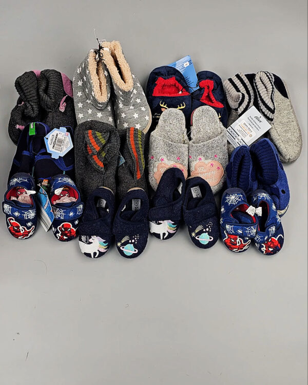 Фотография  384 - Обувь домашняя дети СТОК 065#3,2 кг, ЛОТ СТ-9727 оптом в Ростове-на-Дону и Ростовской области