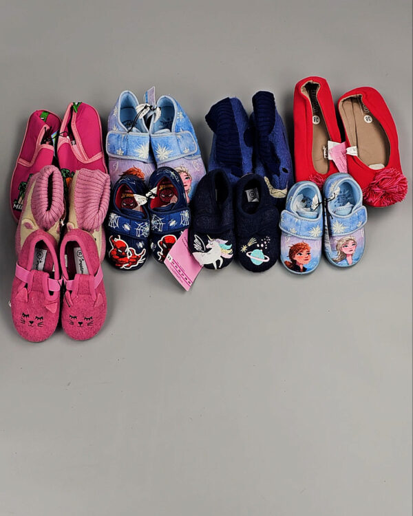 Фотография  284 - Обувь домашняя дети СТОК 065#3,3 кг, ЛОТ СТ-9728 оптом в Ростове-на-Дону и Ростовской области