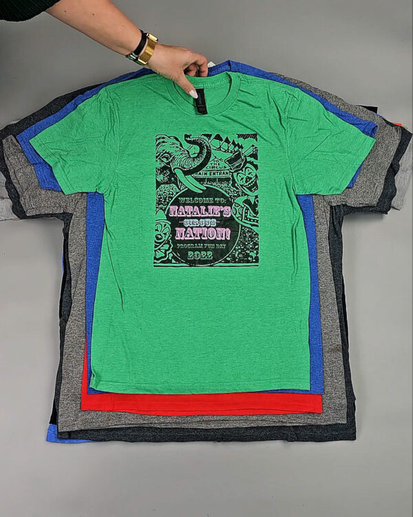 Фотография  518 - Футболки м/ж (Super T-Shirts Printed)#10 кг, ЛОТ СХ-0272 оптом в Ростове-на-Дону и Ростовской области